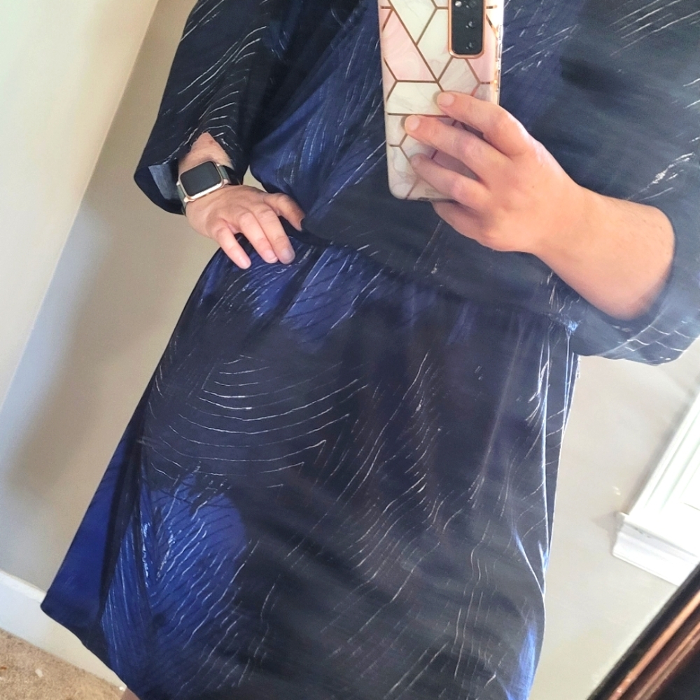 Chicos 3 navy dress 16